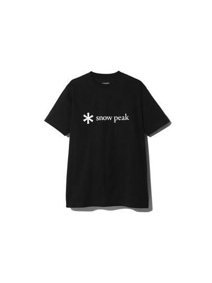 Snow Peak/PRINTED LOGO TSHIRT 1 BLACK/Tシャツ
