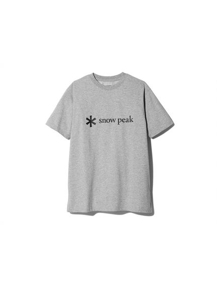 Snow Peak/PRINTED LOGO TSHIRT 1 M.GREY/Tシャツ