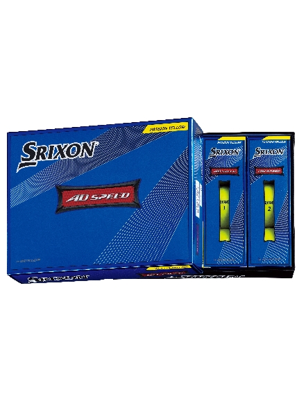 SRIXON/スリクソン ＡＤ　ＳＰＥＥＤ　パッションイエロー　１ダース（１２個入り）/ダースボール