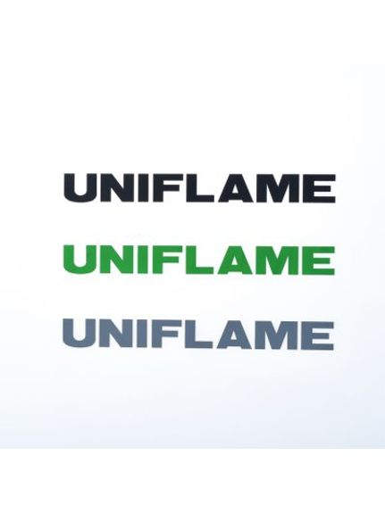UNIFLAME/UFロゴステッカー大　トリオⅡ/その他キャンピンググッズ