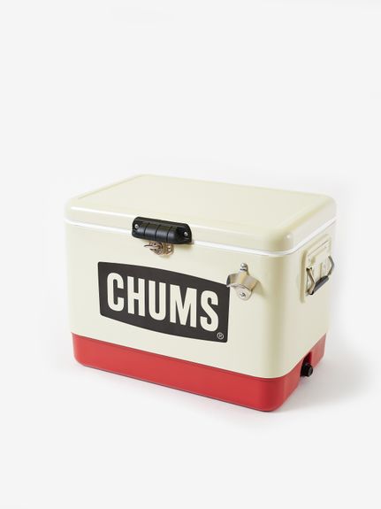 CHUMS/LIKE A BOOBY STEEL COOLER BOX 54L (ライクアブービースチールクーラーボックス)/その他（非飲食料品)