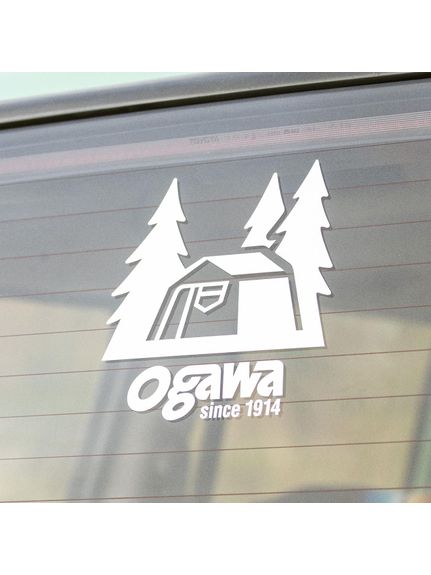 ogawa/OGAWA　カッティングステッカーL　ブラック/その他キャンピンググッズ