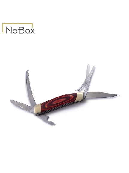 NoBOX/N.BX マルチツールポケットナイフ レッド/ナイフ/ツール