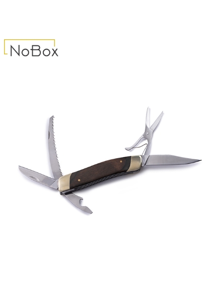 NoBOX/N.BX マルチツールポケットナイフ WOOD/ナイフ/ツール