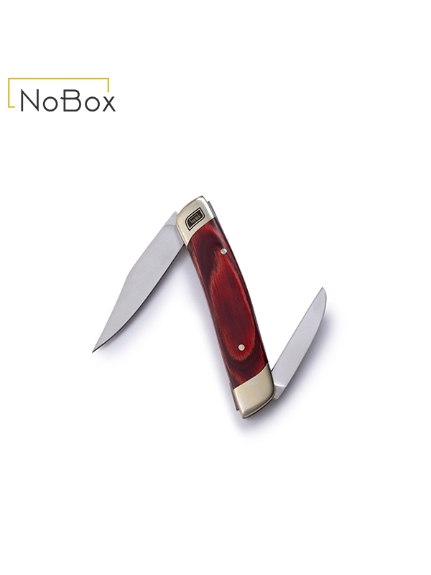 NoBOX/N.BX ダブルブレードウィットラーナイフ レッド/ナイフ/ツール