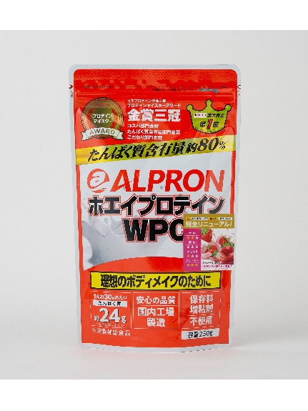 ALPRON/ALPRON WPCストロベリー風味 250g/ホエイプロテイン