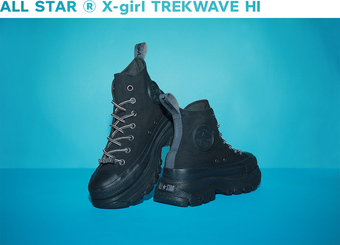ALL STAR Ⓡ X-girl TREKWAVE HI