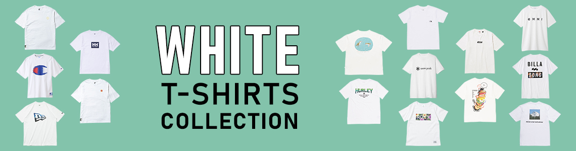 WHITE T-SHIRTS COLLECTION