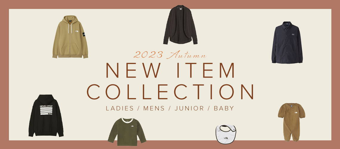NEW ITEM COLLECTION 2023 Autumn