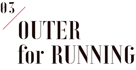03 OUTER for RUNNING