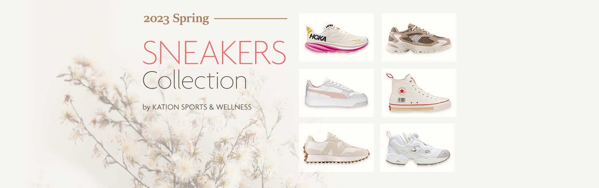 2023　spring SNEAKERS COLLECTION