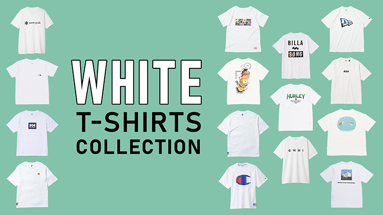 WHITE T-SHIRTS COLLECTION