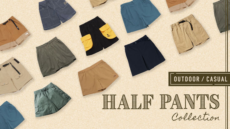 OUTDOOR/CASUAL HALF PANTS collection