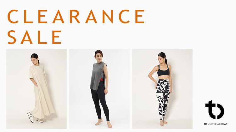 TO UNITED ARROWS CLEARANCE SALE